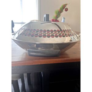 Fissler Solaryme Wok Stainless Steel Pot Pan with Cover Steam Settings